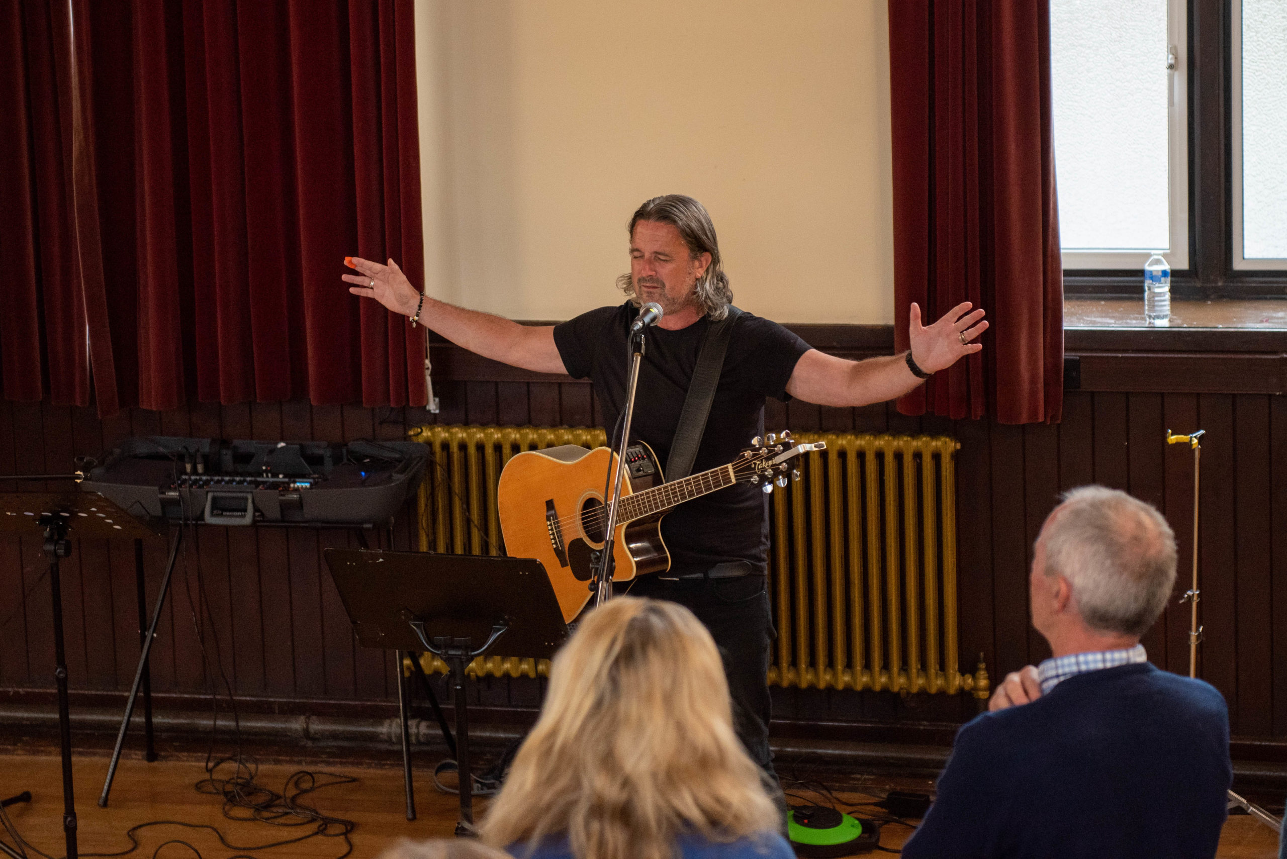 Mark Saunders at South Lakes Filling Station